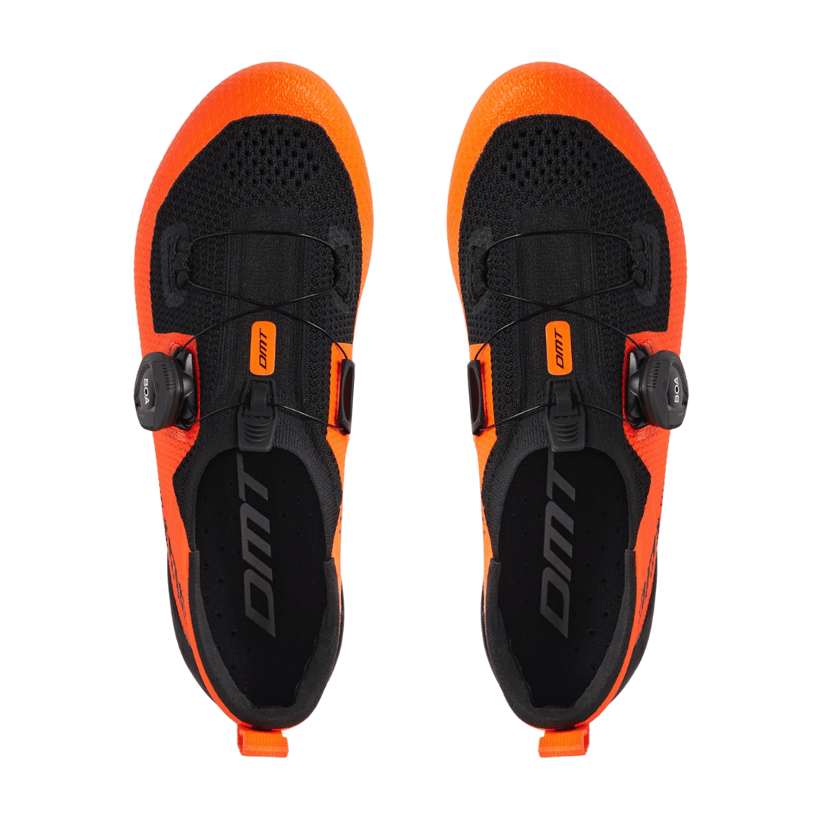 DMT KT1 Oranje Zwarte Sneakers