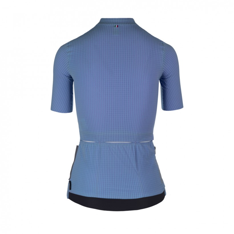 Q36.5 Pinstripe Pro Blue Women's Short Sleeve Jersey