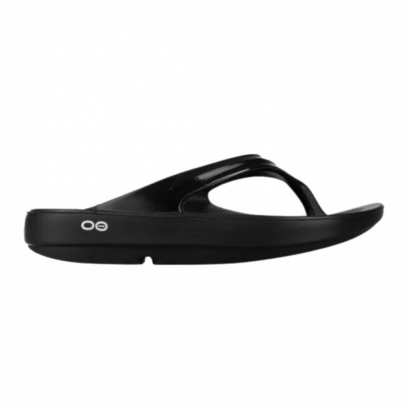Sandały Oofos Recovery Oolala Czarne Unisex