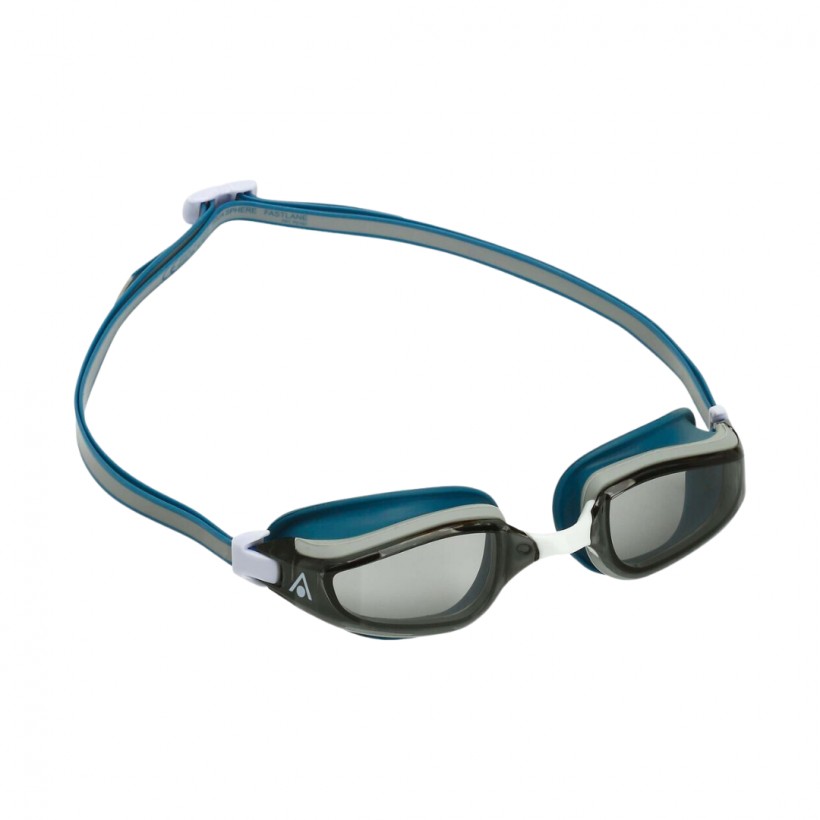 Schwimmbrille AquaSphere Fastlane Blauen mit Schwarzen Gläsern