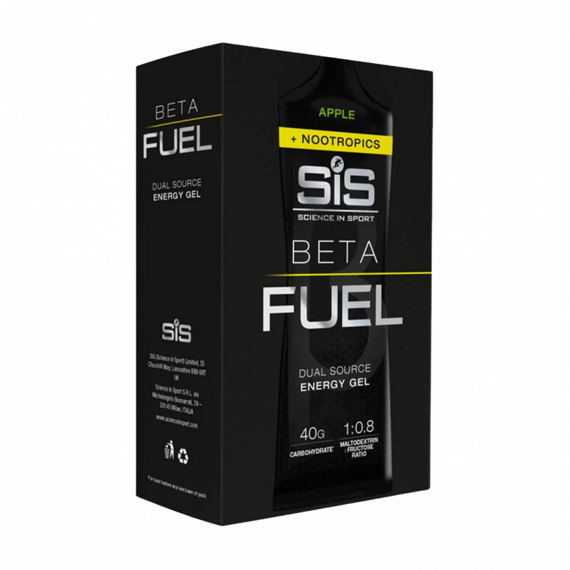 Energy Gel SIS Beta Fuel + Nootropics Pomme 60 ml