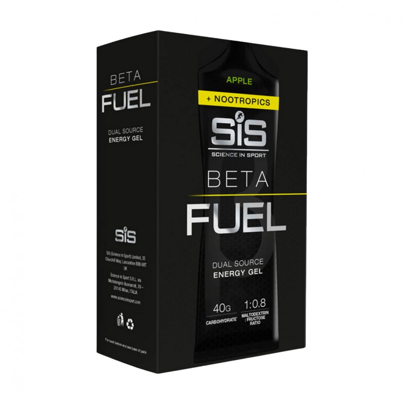 Gel Energético SIS Beta Fuel + Nootropics Manzana 60 ml