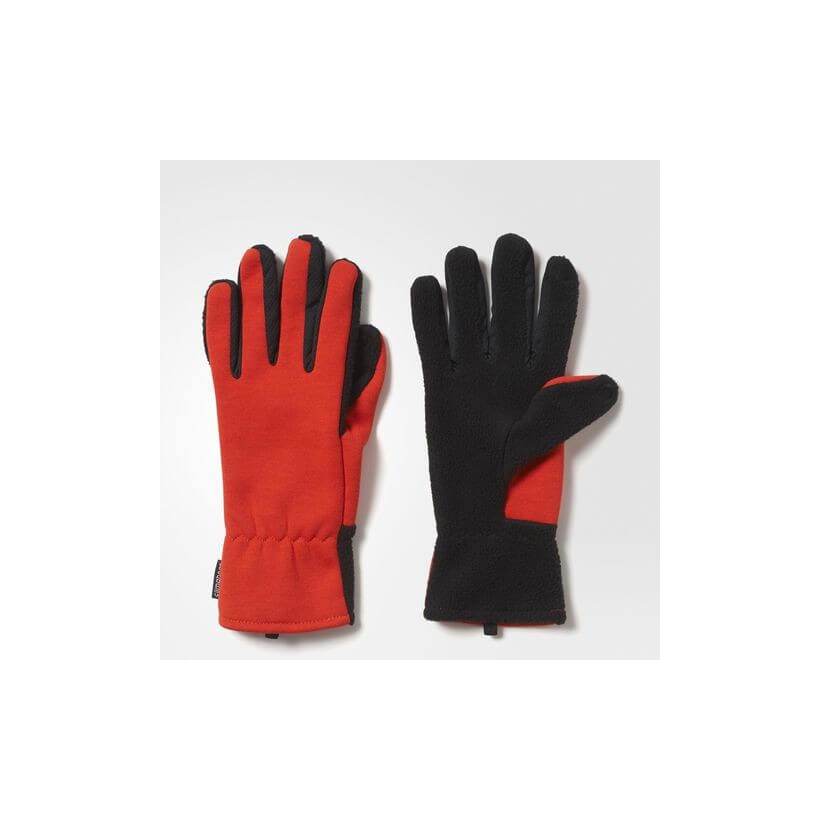 Climaheat Gloves Red Adidas