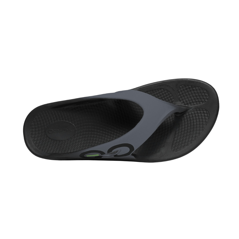 Sandália Oofos Recovery OOriginal Sport Preto Grafite Unissex