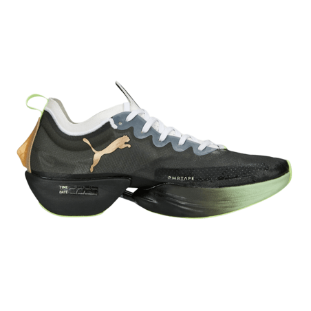 Puma Fast-R Nitro Run 75 Turnschuhe Weiß Schwarz SS23