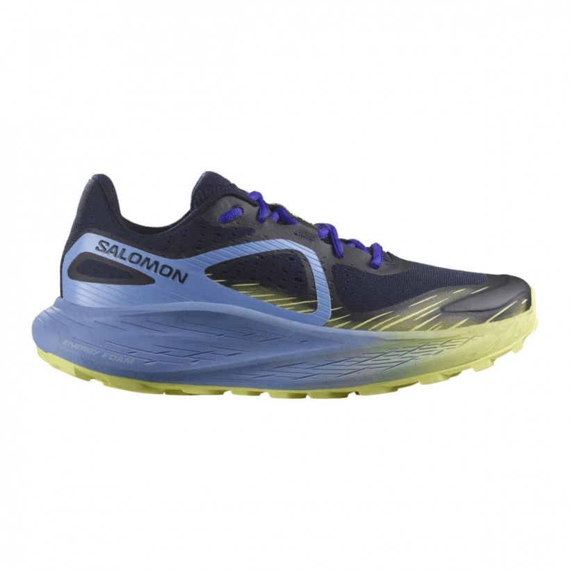 Shoes Salomon Glide Max TR Blue Yellow SS23