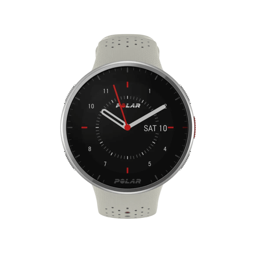 Polar Pacer Pro White Red