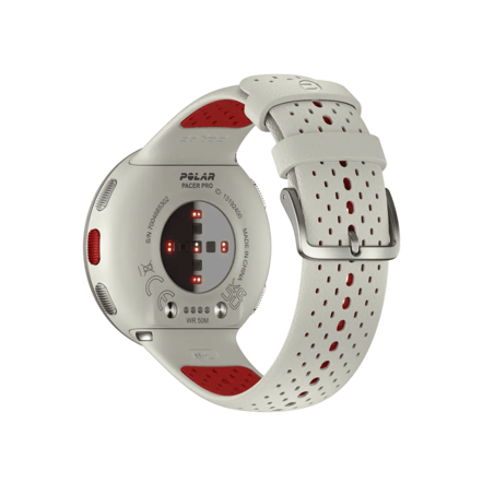 Polar Pacer Pro Wit Rood