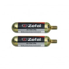 Zefal CO2 25g Compressed Air Cartridge Thread (2 units)