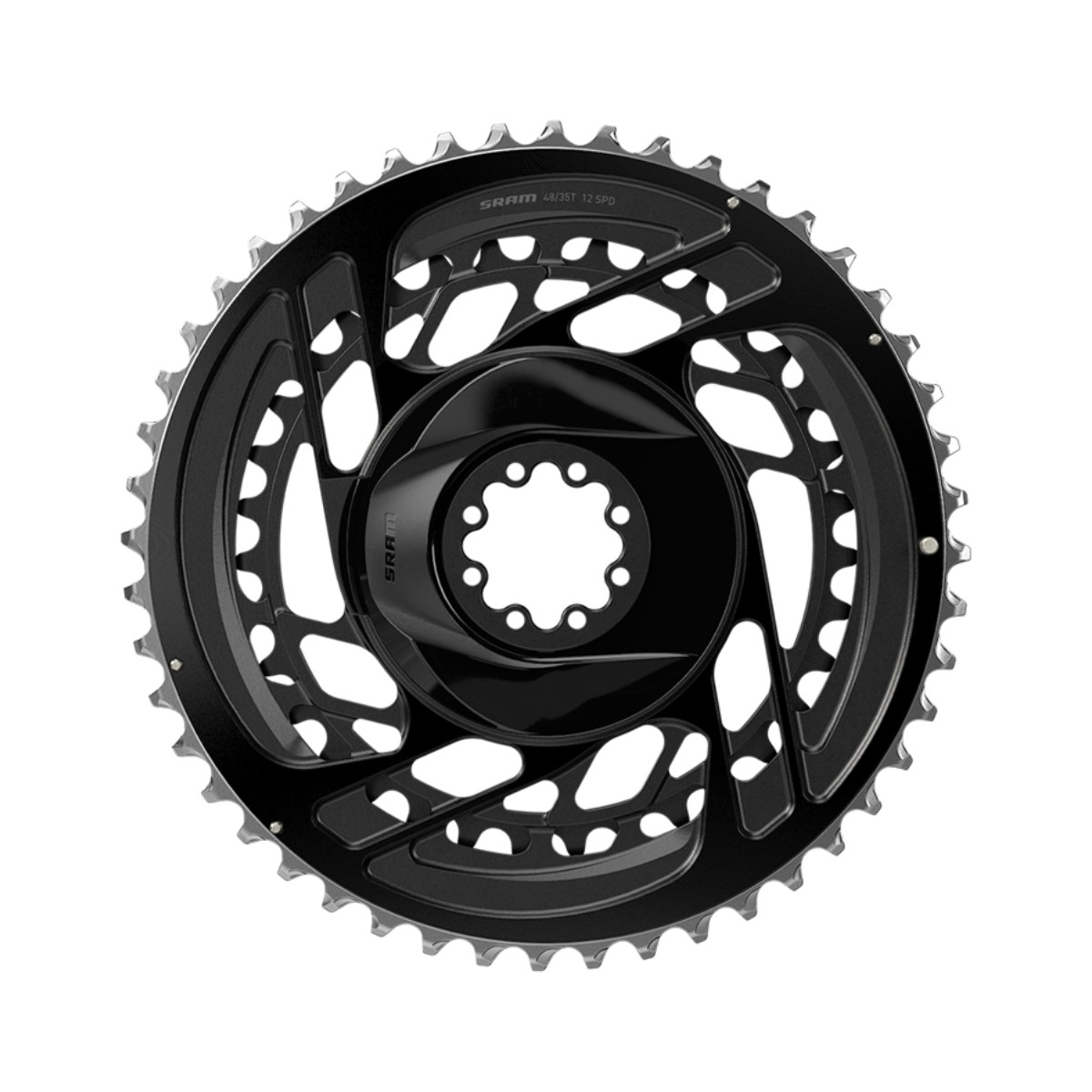 SRAM günstig Kaufen-2x12 48-35T Kettenblattset. 2x12 48-35T Kettenblattset <![CDATA[SRAM Force 2x12-fach Kettensatz für die Direct Mount-Montage an Gravel- und Rennrädern
 Das Force 2x12-fach-Set von SRAM verfügt über zwei Kettenblätter im einteiligen Design, die per Di