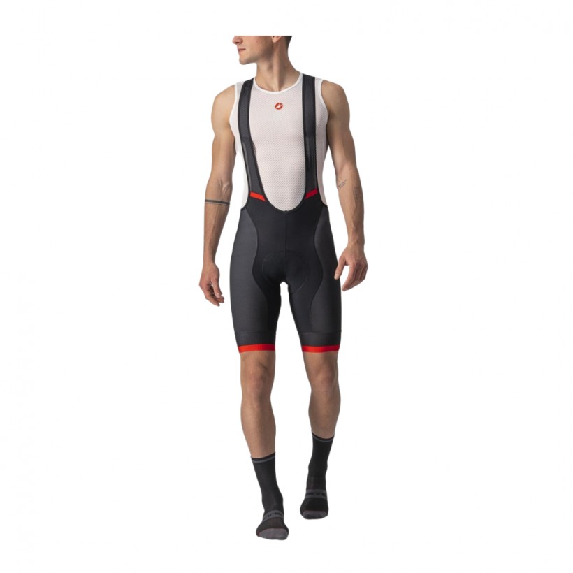 Cuissard Castelli Competizione Kit Noir Rouge