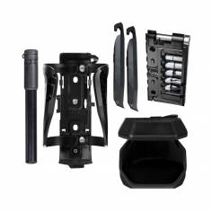 Bottle cage Pro Smart + Performance 17 function mini tool + Minipump compact hose