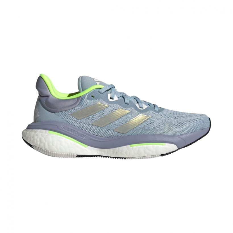 Schuhe Adidas Solar Glide 6 Grau Violet SS23 Damen