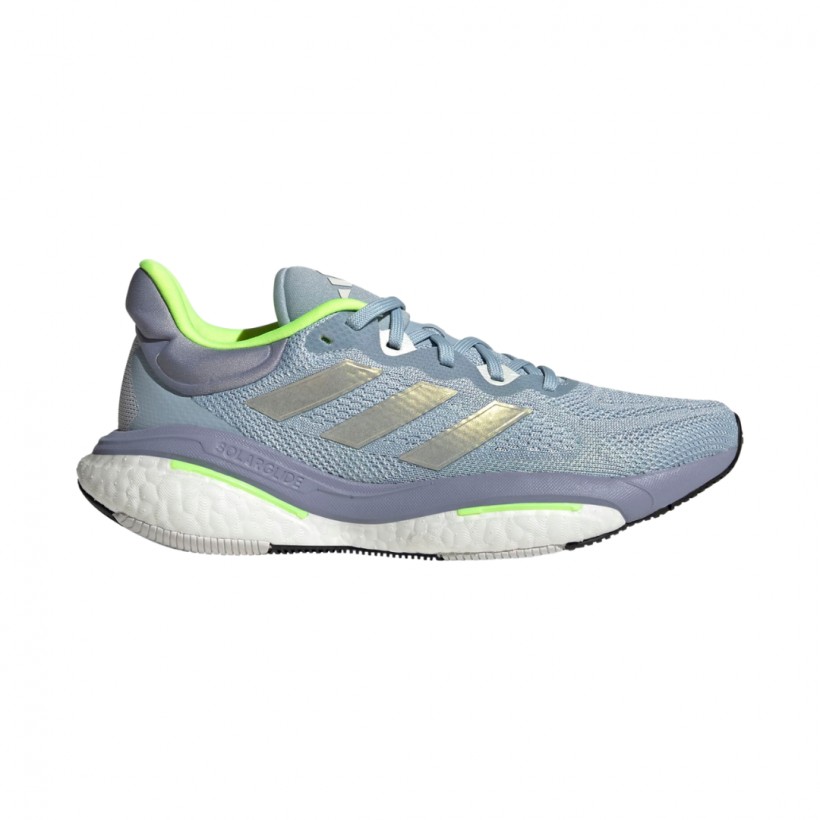 Shoes Adidas Solar Glide 6 Gray Violet SS23 Women's