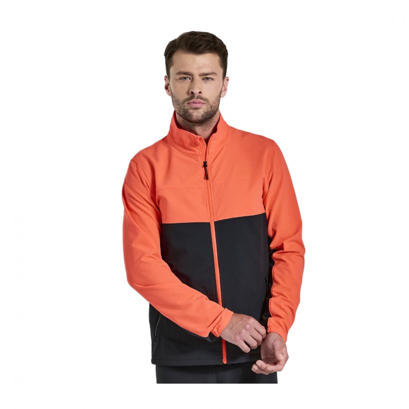 Jacke Saucony Bluster Schwarze Koralle