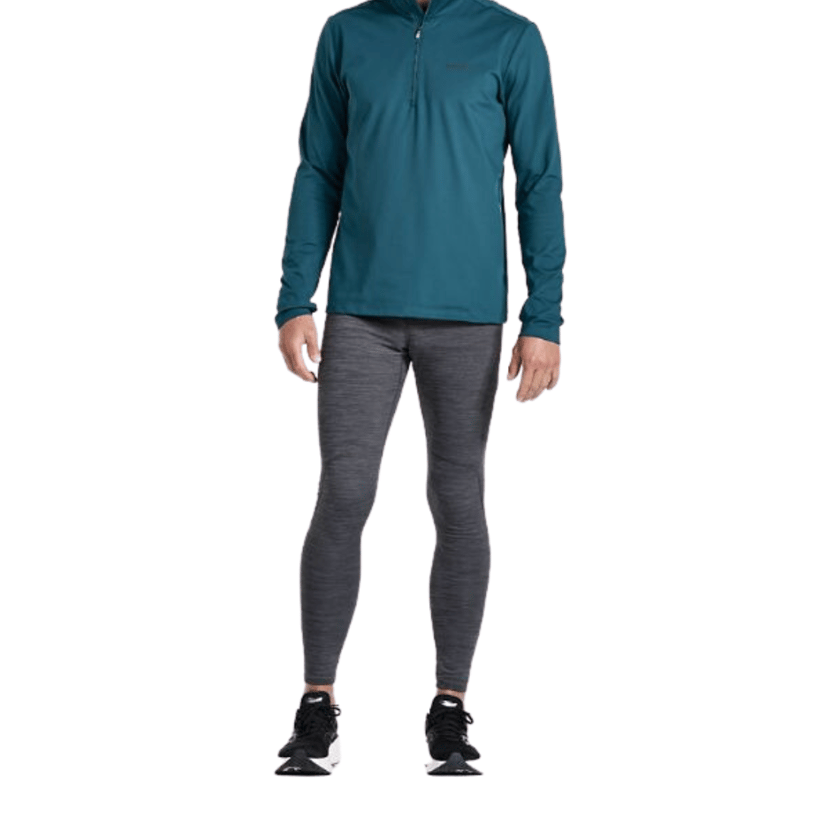 Saucony Solstice Tight Dunkelgraue Leggings
