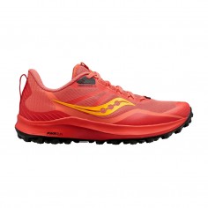 Chaussures Saucony Peregrine 12 Rouge SS23 Femme