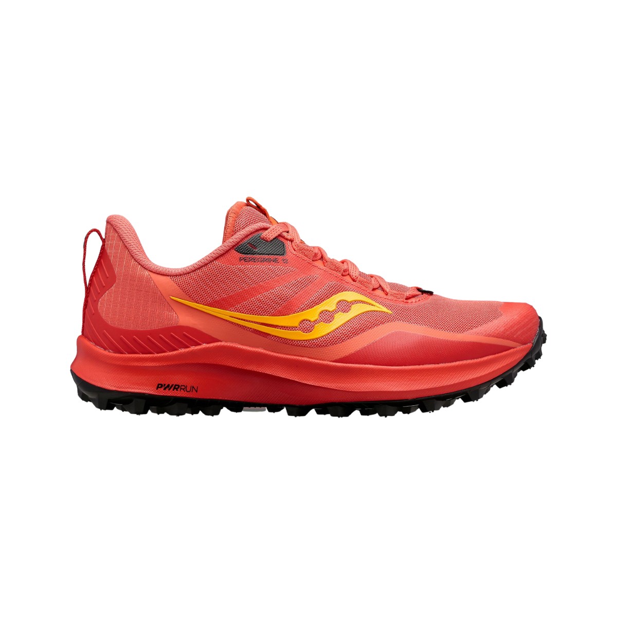 Zapatillas Saucony Peregrine 12 Rojo  Mujer