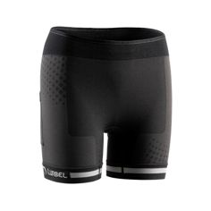Kurze Leggings Lurbel Spirit Schwarz Grau Frau