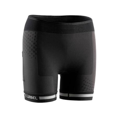 Lurbel Spirit Zwart Grijs Dames Korte Panty