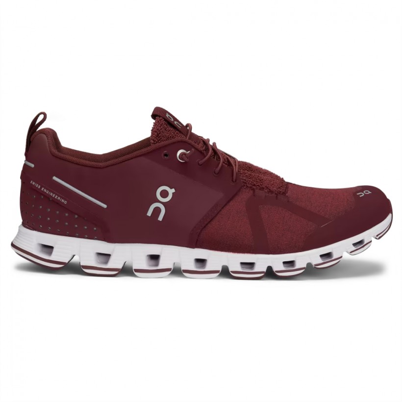 On CloudTerry Maroon Men's Shoes