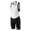 Castelli Free Tri Itu Trisuit Zwart Wit