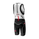 Trisuit Castelli Free Tri Itu Schwarz Weiß