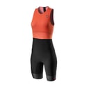 Castelli SD Team Integral Trisuit Pink Black Woman