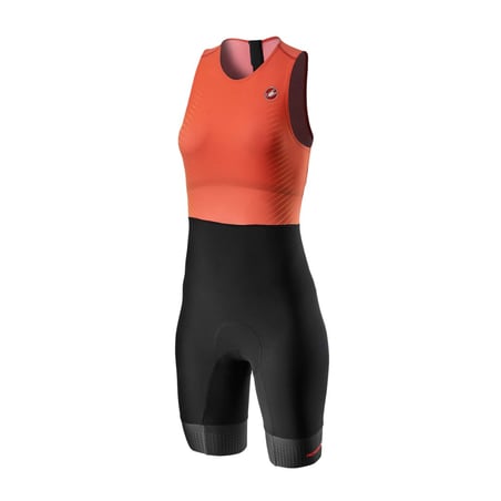Castelli SD Team Integral Trisuit Pink Black Woman