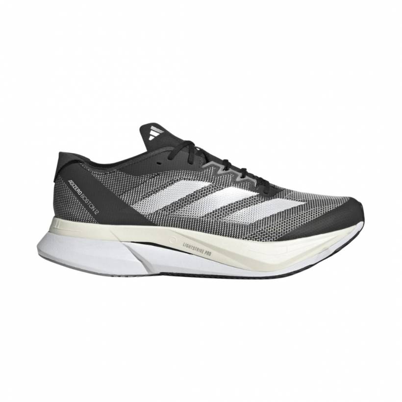 Adidas Adizero Boston 12 Zwart Wit Sneakers