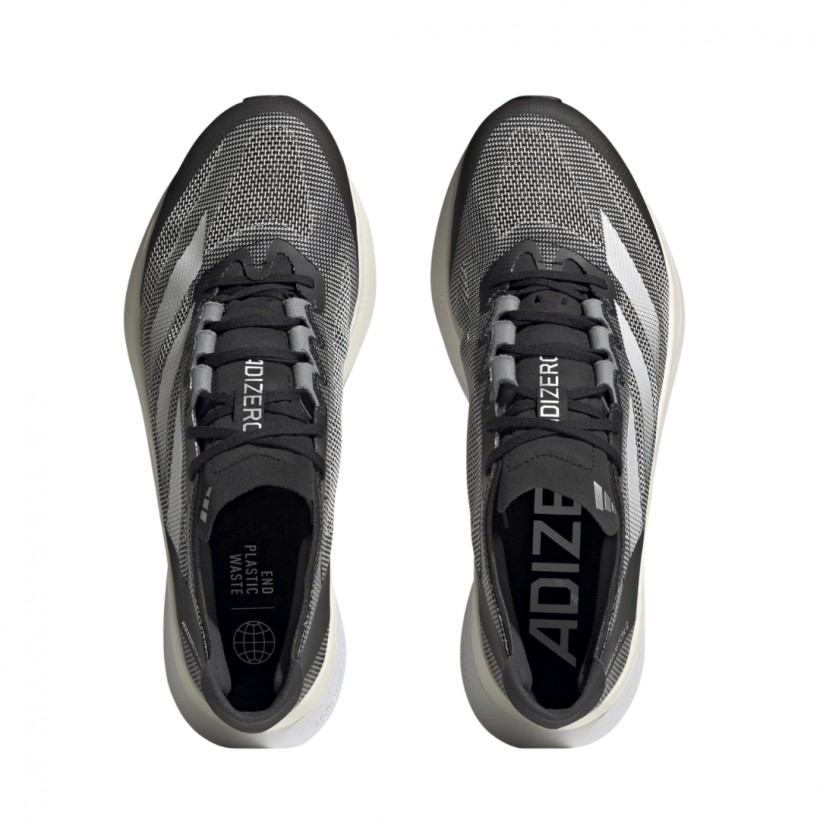 Tênis Adidas Adizero Boston 12 Preto Branco