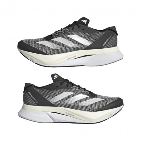Tênis Adidas Adizero Boston 12 Preto Branco