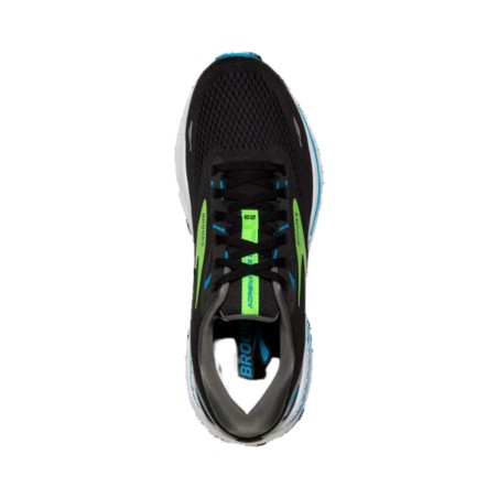 Zapatillas Brooks Adrenaline GTS 23 Wide Negro Azul Verde
