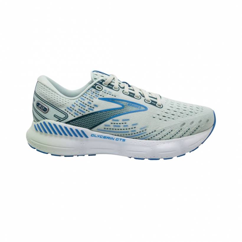 Glycerin GTS20 Weiß Blau Damen Laufschuhe AW23