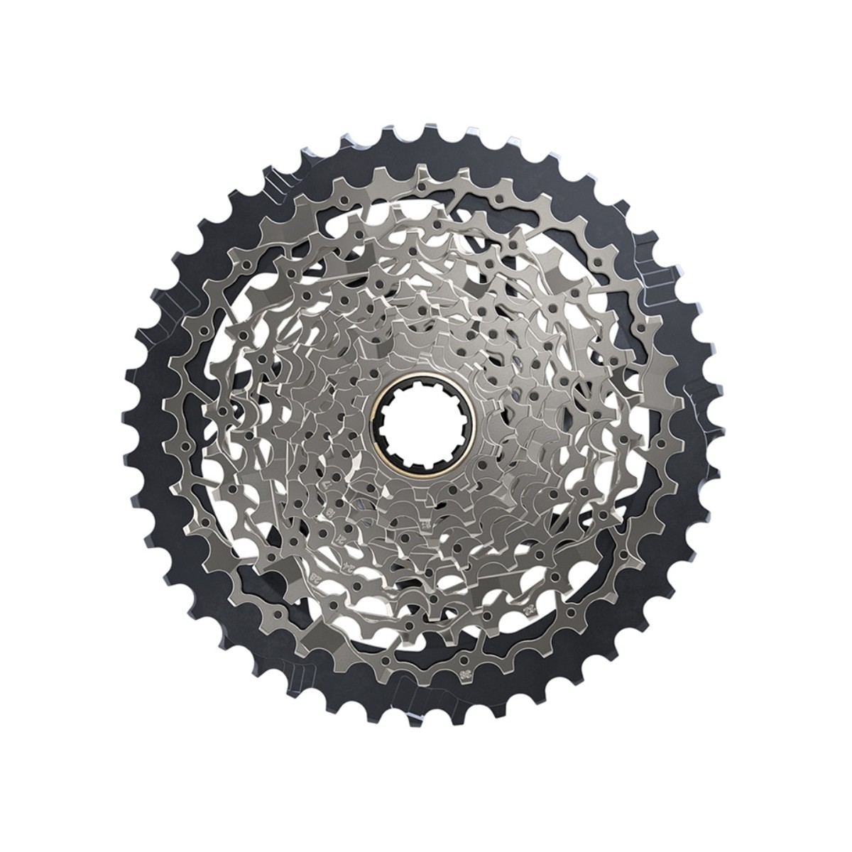 10 FACH  günstig Kaufen-Cassette Sram XG-1271 D1 XPLR 12 Geschwindigkeiten (10-44) silber. Cassette Sram XG-1271 D1 XPLR 12 Geschwindigkeiten (10-44) silber <![CDATA[Sram XG-1271 D1 XPLR 12-fach Kassette Silber (10-44)
 Die neue SRAM XPLR XG-1271-Kassette verfügt über eine Ban