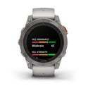 Garmin Fenix 7 Pro Sapphire Solar Edition Titanium Orange Gray