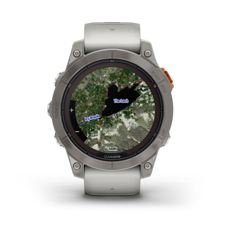 Garmin Fenix 7 Pro Sapphire Solar Edition Titanium Orange Gray