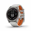 Garmin Fenix 7 Pro Zafiro Solar Titanio Gris Naranja