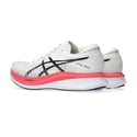 Zapatillas Asics Magic Speed 3 Blanco Rojo  Mujer
