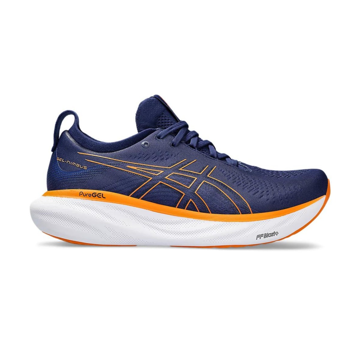 Zapatillas Asics Gel Nimbus 25 Azul Naranja