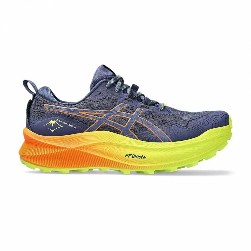 Scarpe Asics Trabuco Max 2 Blu Giallo 