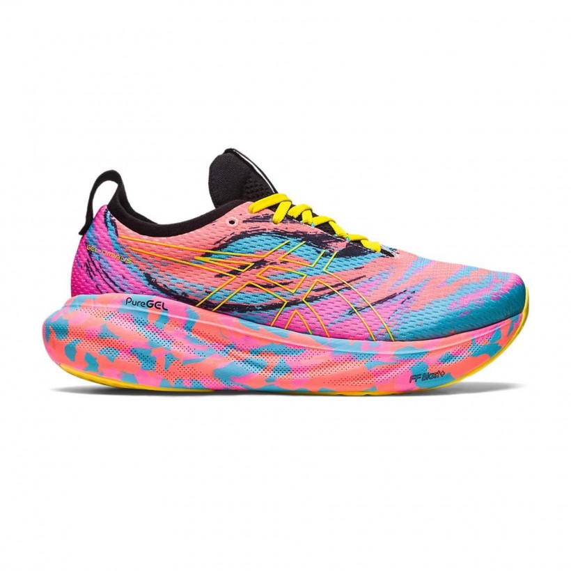 Schuhe Asics Gel Nimbus 25 Rosa Blau AW23