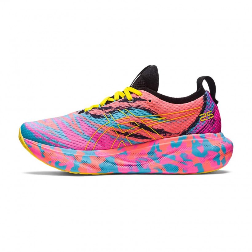 Shoes Asics Gel Nimbus 25 Pink Blue
