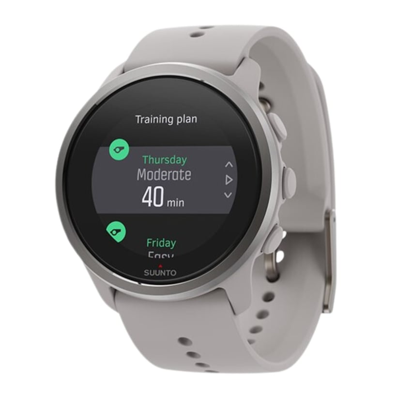 5 Peak Black - Montre multisports légère pour l