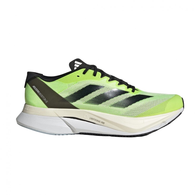 Sapatilhas Adidas Adizero Boston 12 Verde Preto