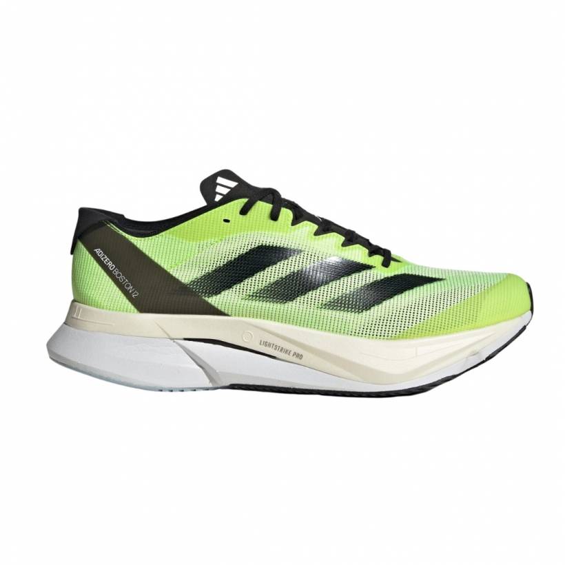 Scarpe Adidas Adizero Boston 12 Verde Nero