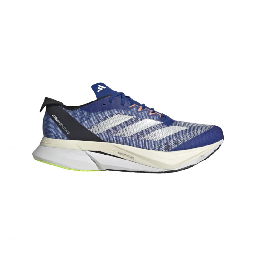 Adidas Adizero Boston 12 Shoes Blue Gray