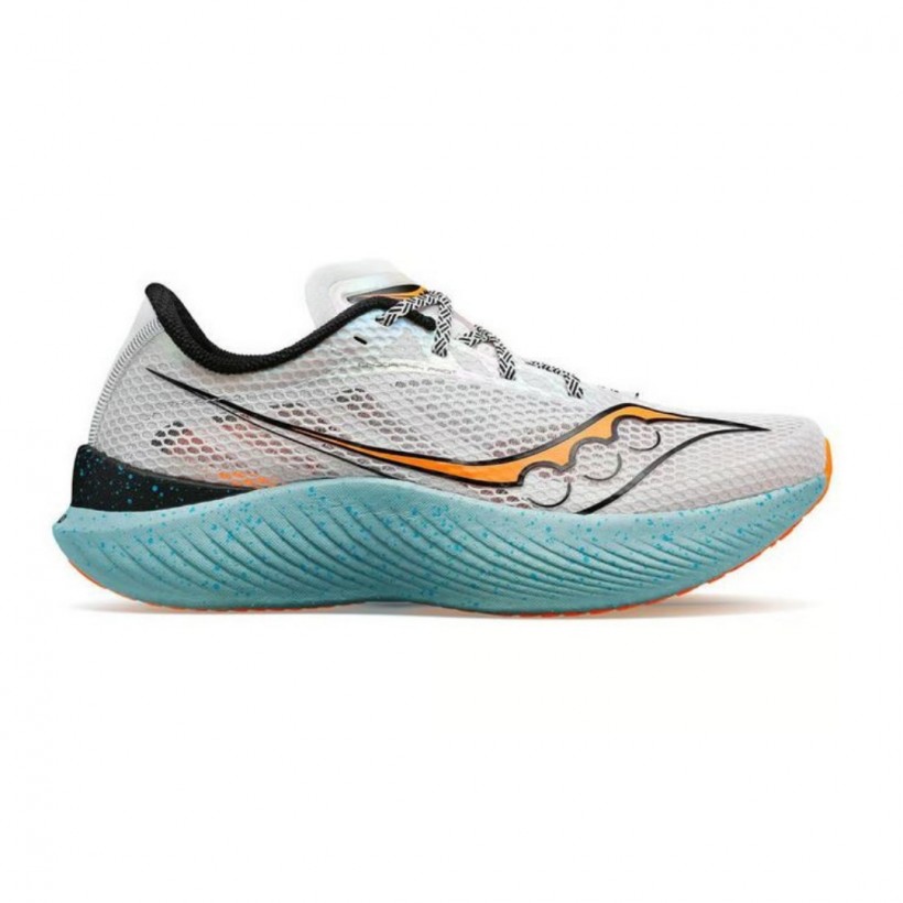 Saucony Endorphin Pro 3 Shoes White Blue SS23