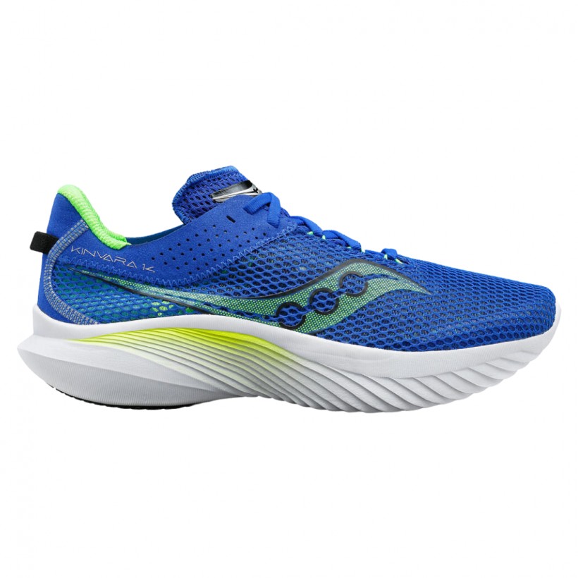 Saucony Kinvara 14 Blue White Shoes 