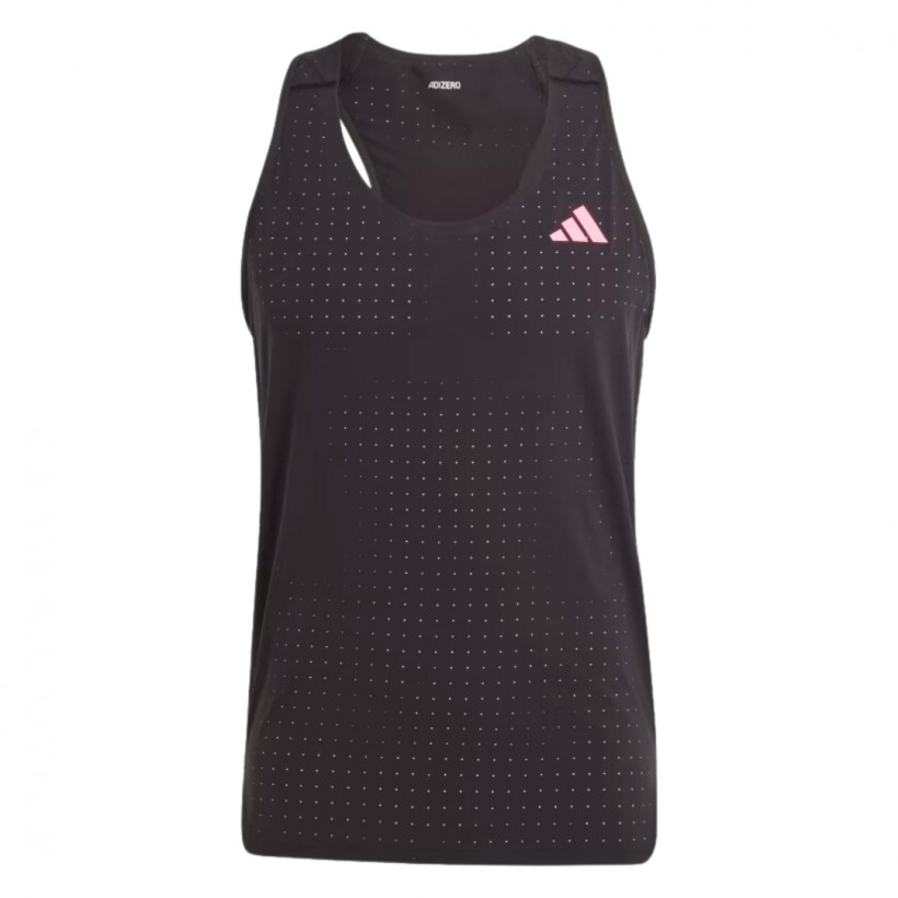 Adidas Adizero Sleeveless T-Shirt Black